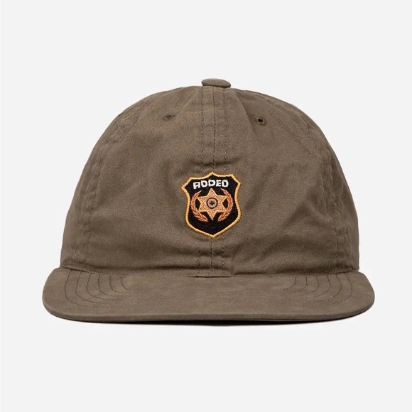Travis Scott X Maharishi Badge Rodeo Tour Hat 2016 Strap-back Dad Hat